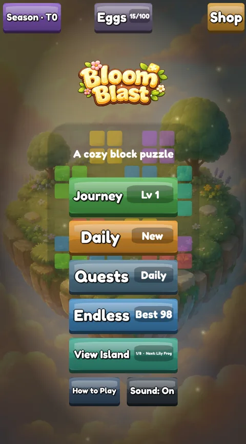 Bloom Blast screenshot