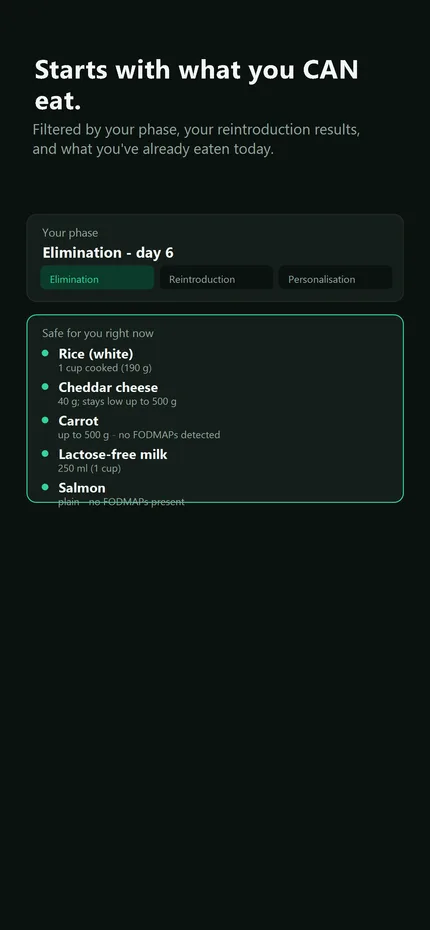 GutPilot app screenshot