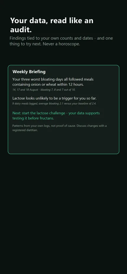 GutPilot screenshot